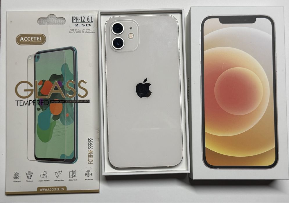 Vendo iphone 12 Branco igual a novo