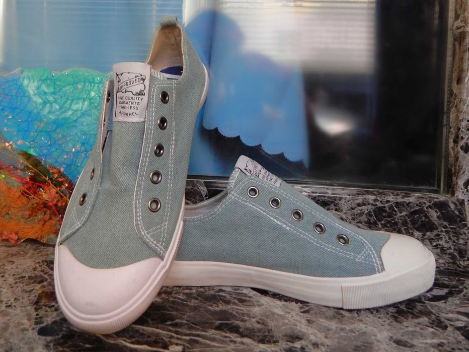 Стильні джинсові кеди h&m, стелька 24 см)