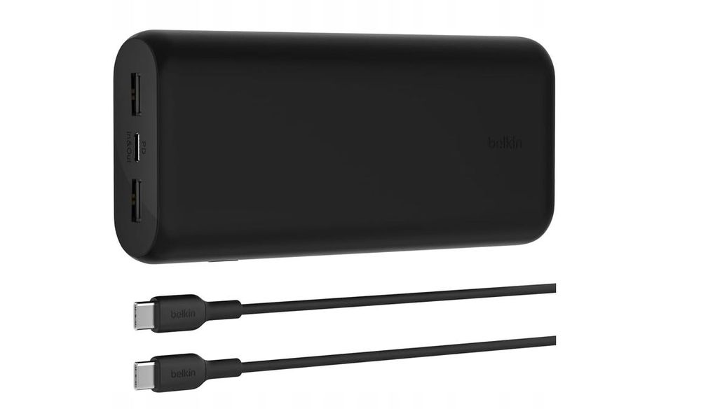 Powerbank Belkin BOOSTCHARGE 3-PORT Compact. Powystawowy