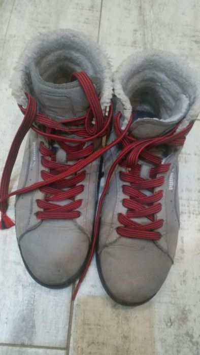 Trampki puma z futerkiem