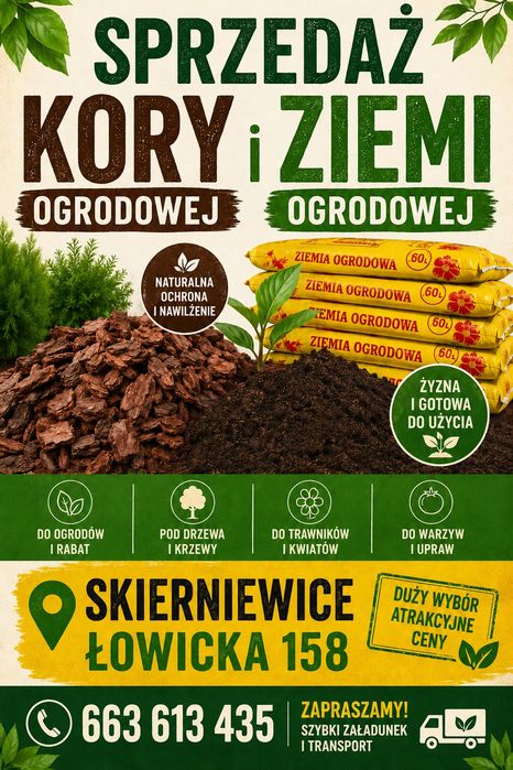 Ziemia ogrodowa 60 litrów