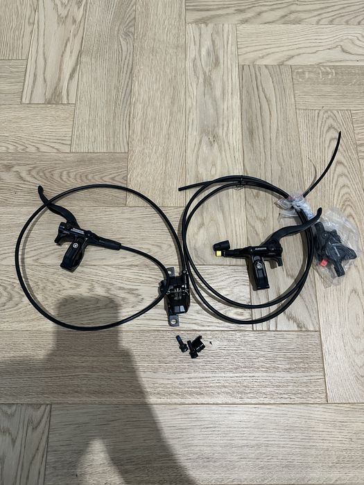 Zestaw hydrauliczne hamulce SHIMANO Deore BL-M4100 / BR-MT420