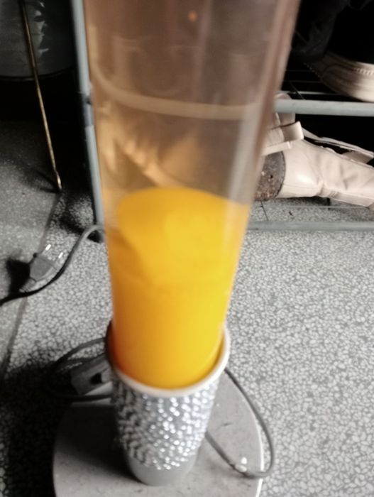 Lampka dekoracyjna woskowa