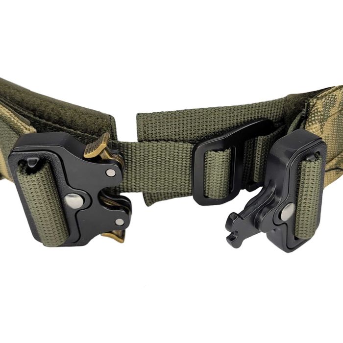 Тактичний пояс на липучці зі швидким скидом мультикам. РПС, WARBELT