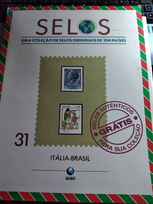 SELOS - Uma colecção de selos originais de 104 países