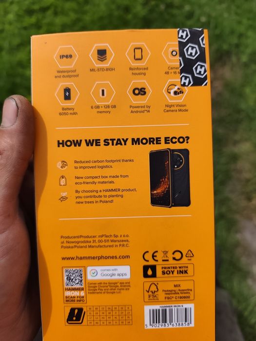Smartfon hammer iron 6