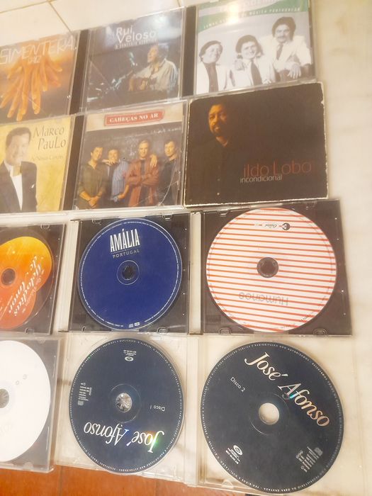 Conjunto de 15 Cds Diversos