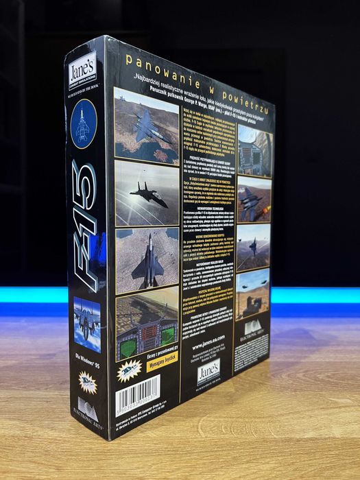 Jane's F-15 (PC PL 1998) BIG BOX polskie premierowe wydanie IPS