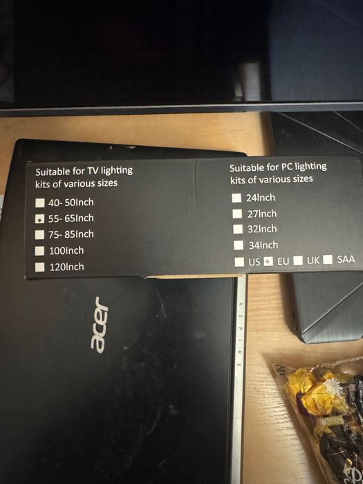 Адаптивна світлодіодна стрічка із синхронізацією Ambilight без камер