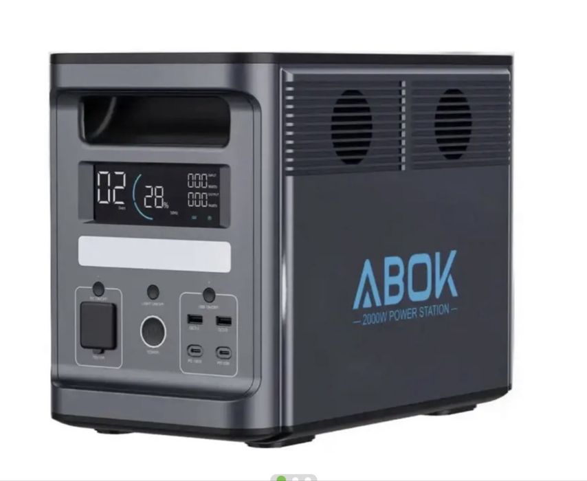 Передзамовлення на 28.01 Зарядна станція  Abok 2000 / пікова4000