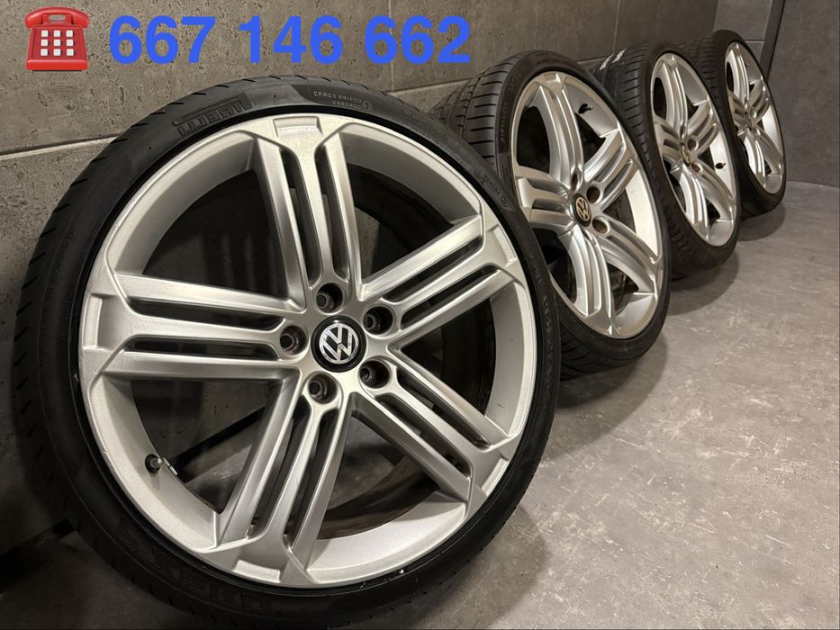 19 cali felgi koła VW Sirocco Golf 7 7.5 8 OEM 5x112 ET41 8J Talladega