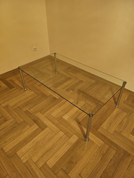 Sprzedam szklaną ławę kler