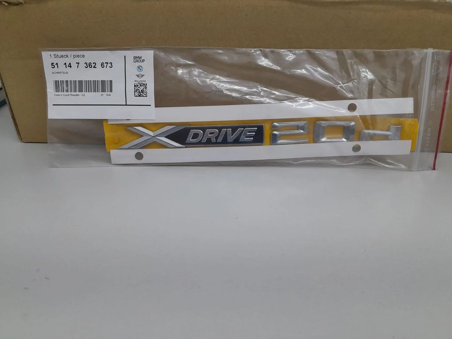 Emblemat BMW X Drive (nr 51147362673)