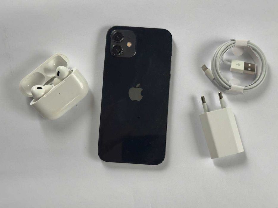 iPhone 12 midnight. Гарний стан. Комплект.
