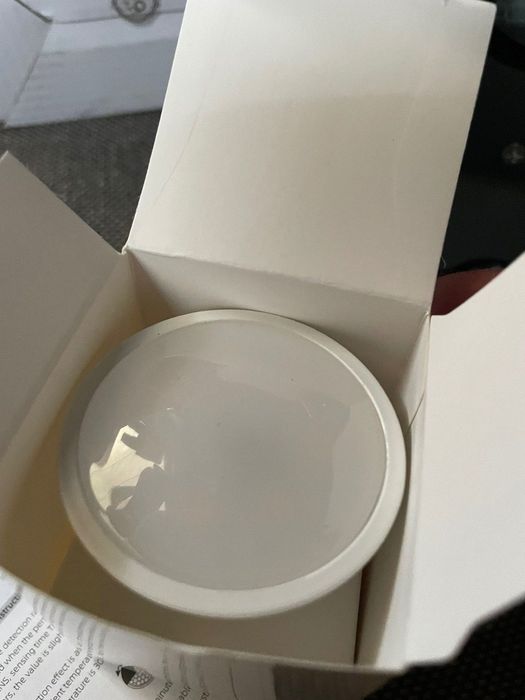 Квадратний настінний світильник  з датчиком руху,висота 22 см