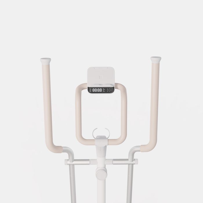 Bicicleta Elíptica Conectada Initial Elliptical 100, branco