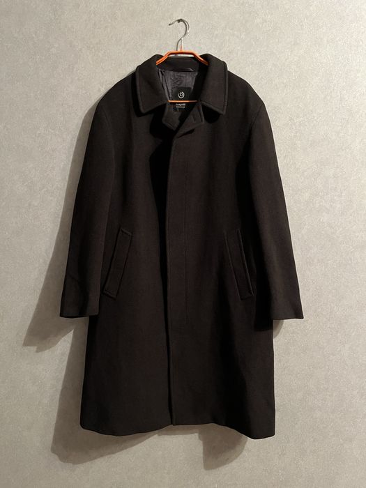 Bugatti шерстяное прямое пальто, размер XXL