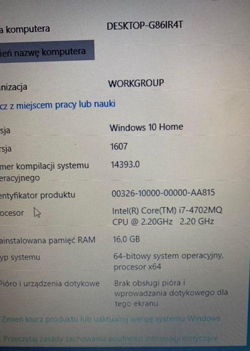 Lenovo Ideapad Z510 i7 16gb ram