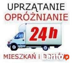 Sprzątanie, wywóz, rozbiórka, transport