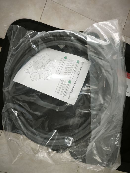 Cabo Carregamento Modo 3 Tipo 2 DS Automobiles E-TENSE (Novo) + Bolsa