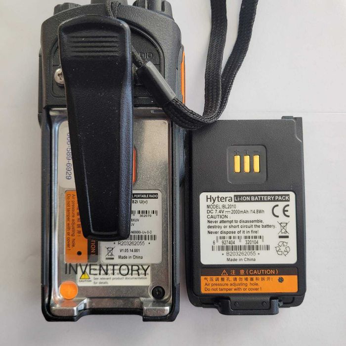 Рація Hytera PD482i UHF DMR (2 шт) + посил. акум, шифрування