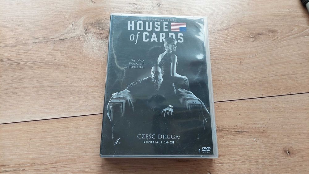 serial na DVD - House of Cards - sezon 2, rozdziały 14-26