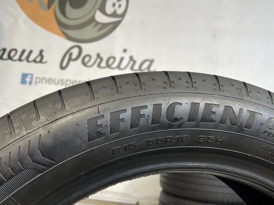 Pneus 215-55r18 Goodyear  como novos