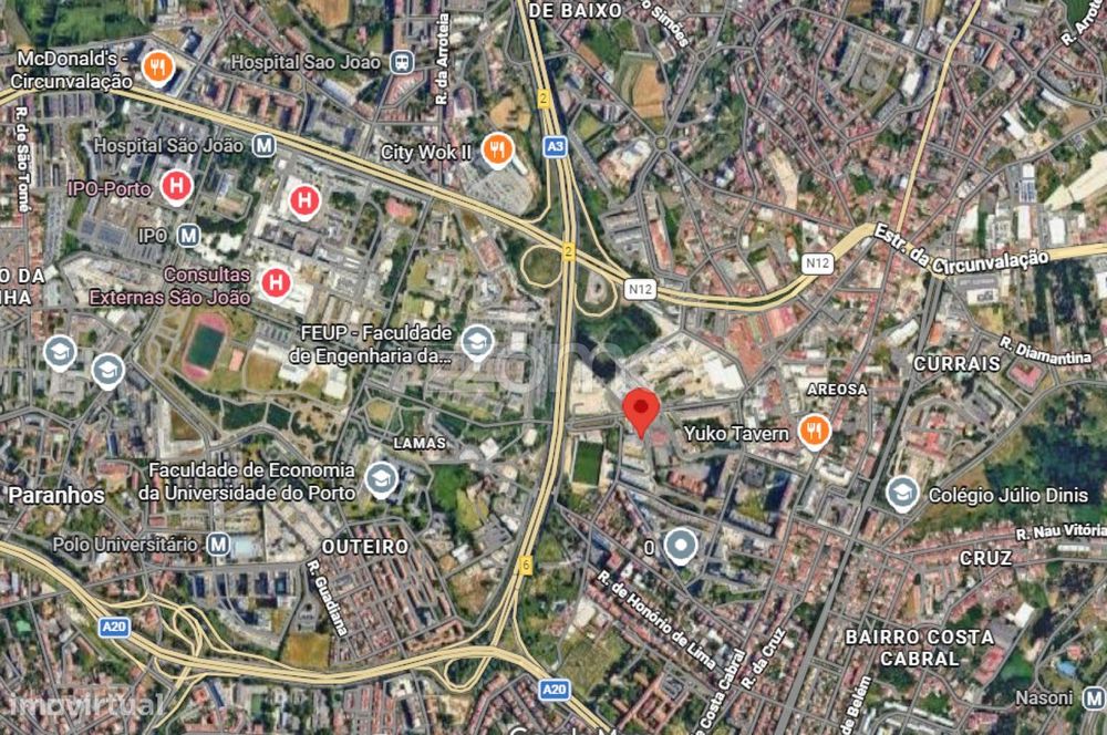 T1 em construçao no Polo Universitário