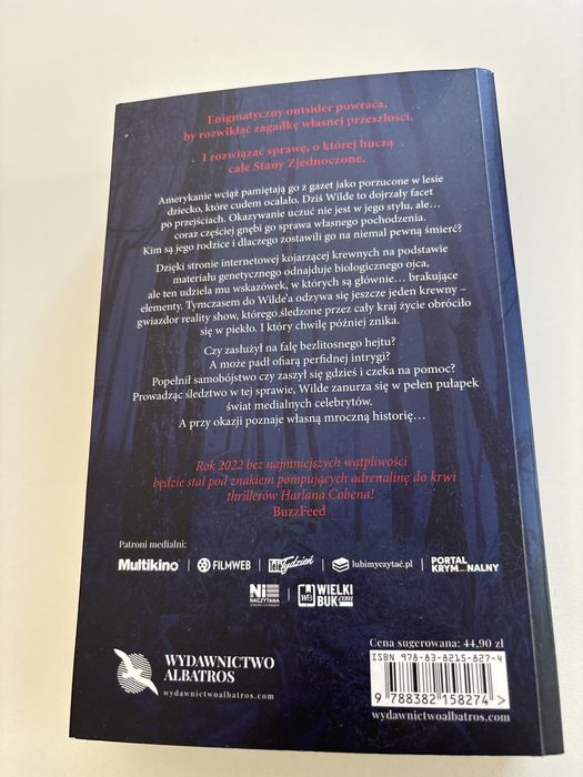 Kaiążka pt. Brakujący element Harlan Coben