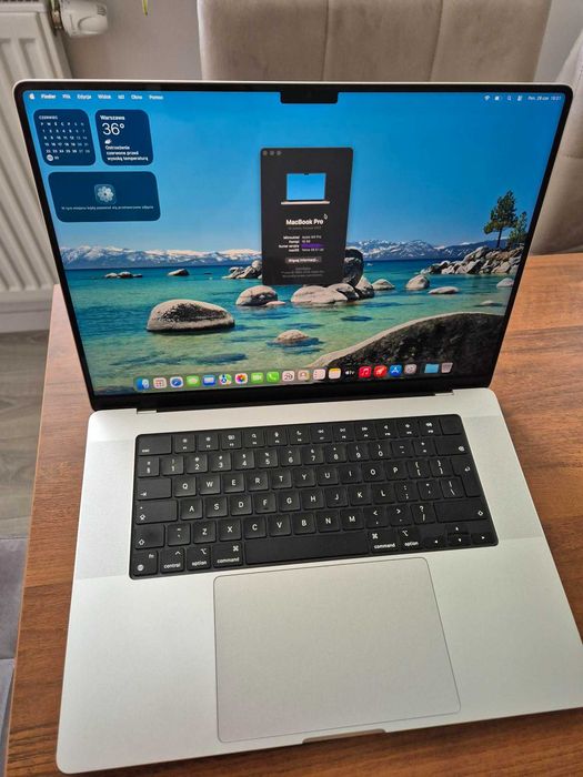 MacBook Pro 16" (2023) – Apple M3 Pro, 18 GB RAM, 512 GB SSD – stan idealny