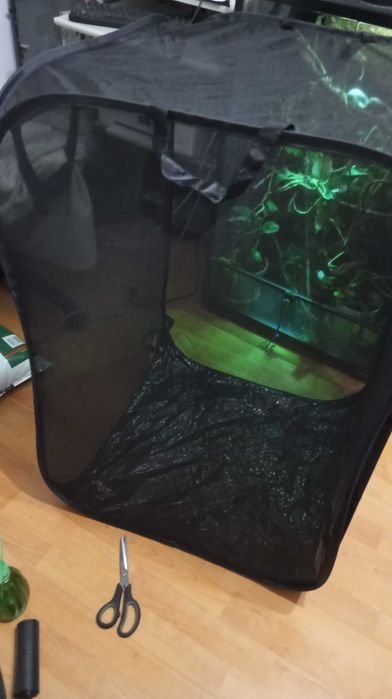 Terrarium szklane 90x60x45