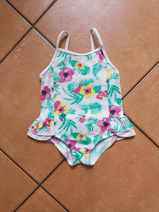 Strój kąpielowy jednoczęściowy 86 Matalan dla dziewczynki