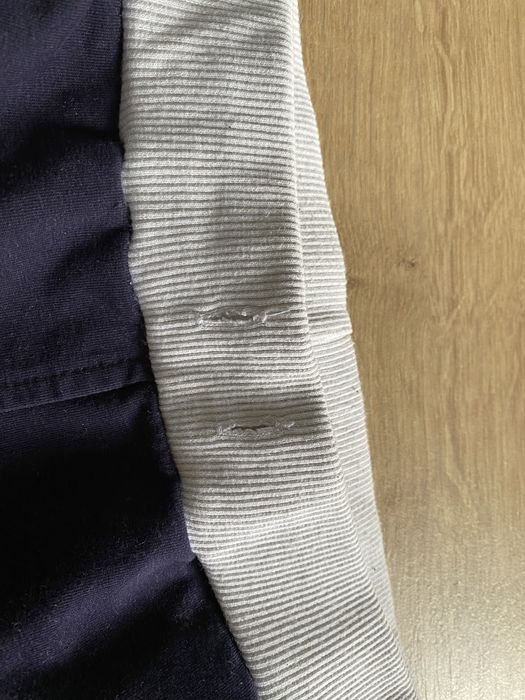 Krótkie spodenki Nike damskie S/M z kieszeniami granatowe