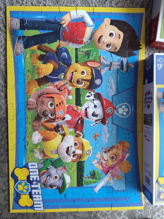 Puzzle super shape XL psi patrol