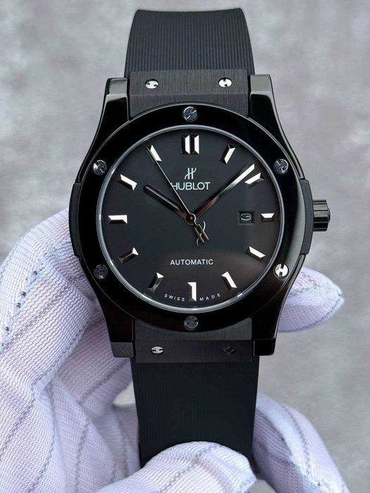 Швейцарские механические часы Хублот с автоподзаводом. Мужские часы