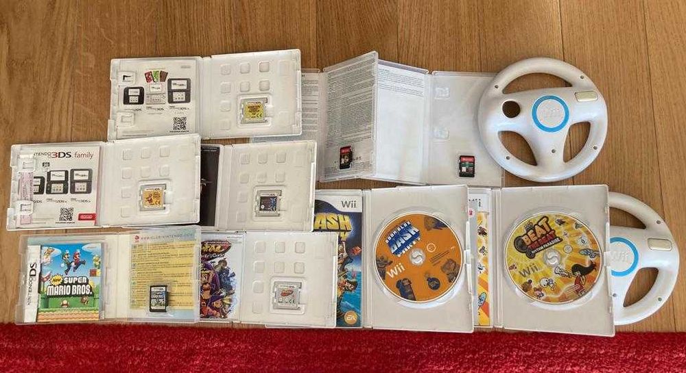 Nintendo Switch, 3DS, NDS, Wii, PSP, Xbox, and Xbox 360 Games64751225676418124