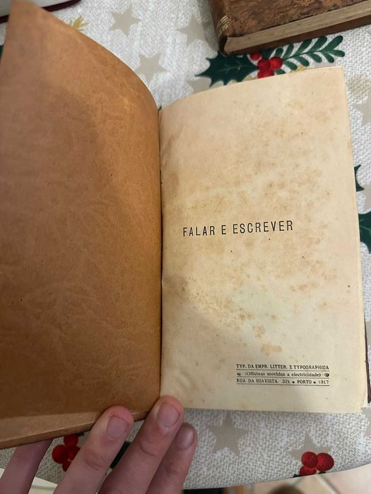 Falar e Escrever (3 Volumes) - Cândido de Figueiredo 1911