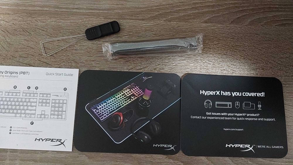 Teclado mecânico HyperX Alloy Origins PBT (Português)