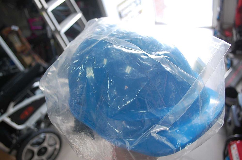 Kask ochronny budowlany Hogert Niebieski