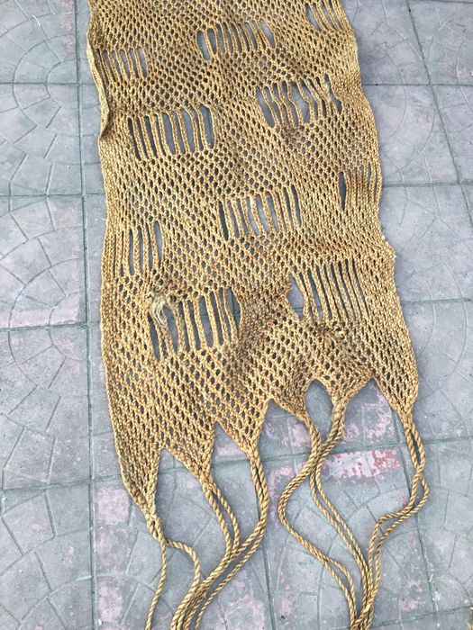 Гамак подвесной джутовый.