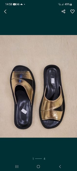 Nowe pantofle damskie Rozmiar 39