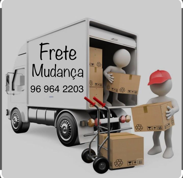 Frete/Mudanças e Aluguer de carrinha com motorista 20€.