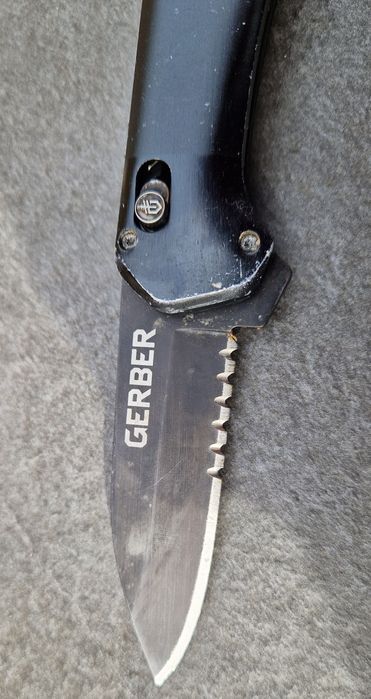 Nóż GERBER Highbrow – Wspomaganie – Pivot Lock – EDC – Czarny