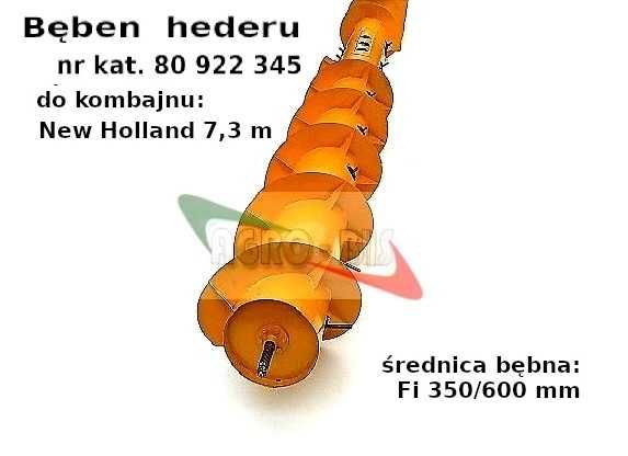 Bęben hederu New Holland  9 m - fi 40 niekompletny WZMOCNIONY!