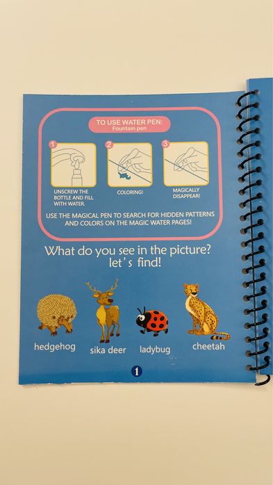 Livro Magico de colorir com água