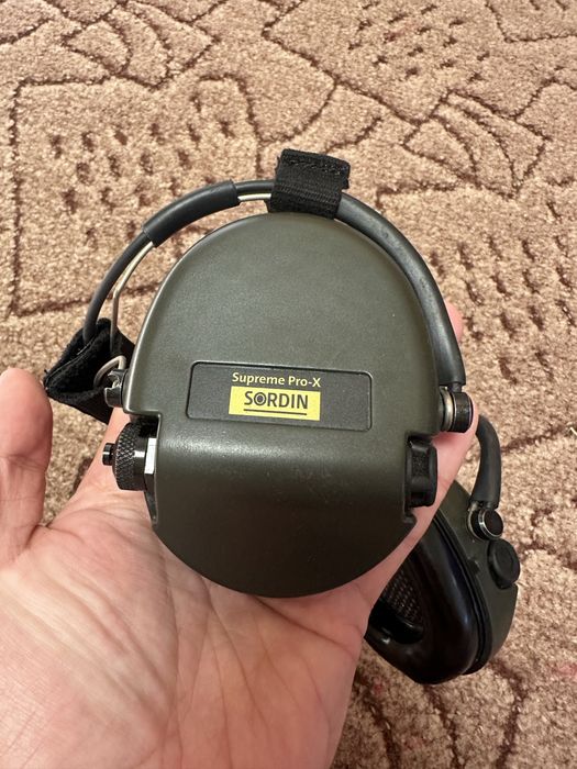 Активні навушники Sordin Supreme Pro-X neckband, GEL