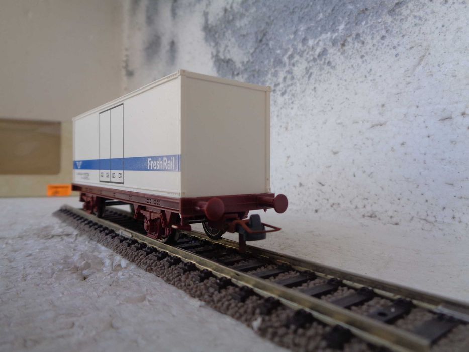 1:87 ROCO Vagão porta contentor FreshRail comboio refª 47247