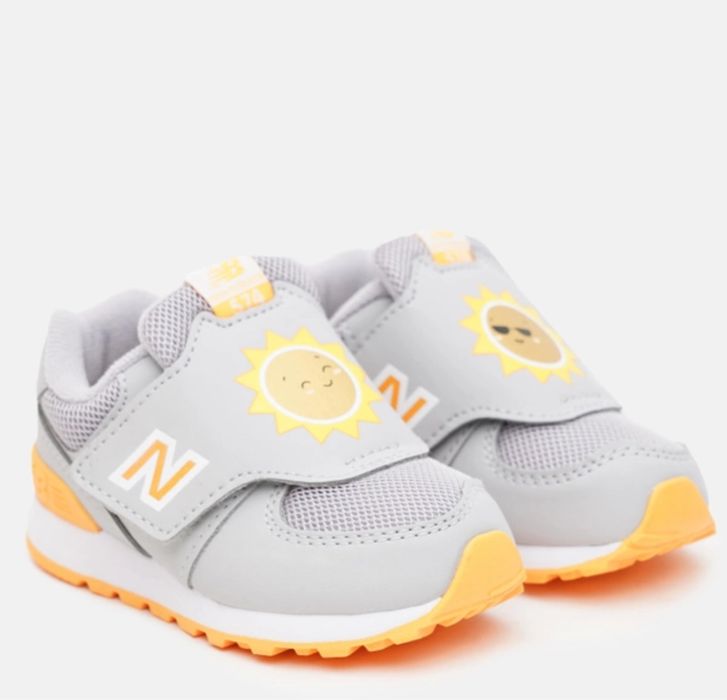 Кроссовки детские New Balance  24 (7.5) Серые