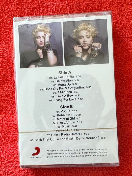 Madonna - Finally Enough Love 6 LPs + Oferta