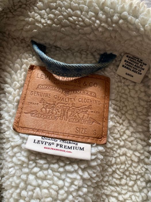 Джинсова куртка Levi's Original Sherpa Trucker
